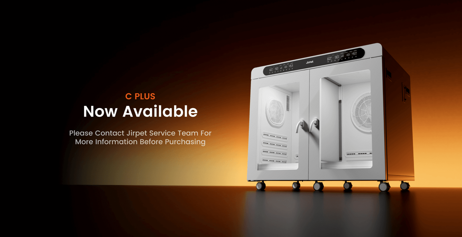 cabina secadora de mascotas cplus